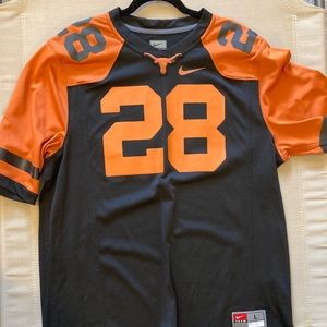 Nike Texas Longhorns Black Football Jersey